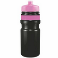 20 Oz. Sportster Bottle W/Silicone Gripper Band (Push Pull Lid)
